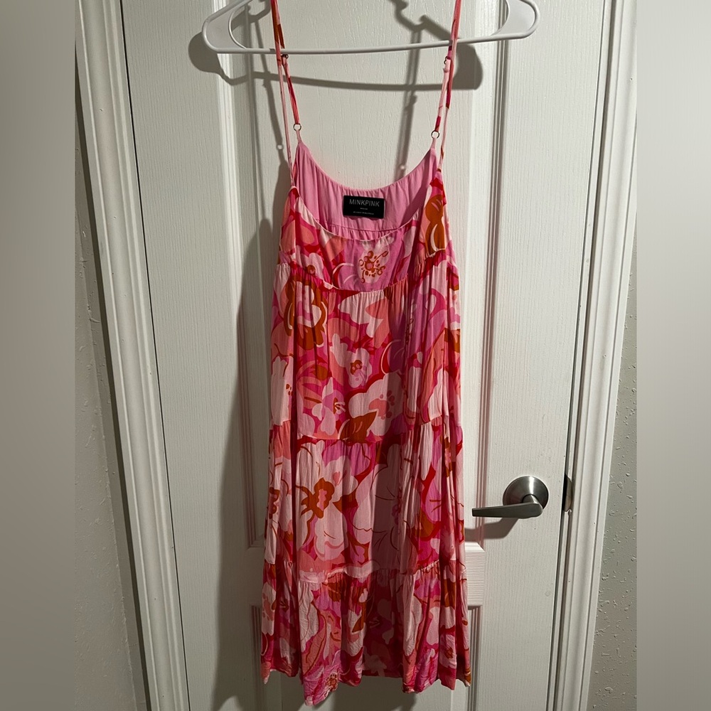 MINKPINK pink sundress